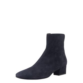 Aquatalia Womens Ulyssa Fashion Boot, Navy Suede, 2.5 UK