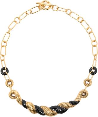 Aur&eacute;lie Bidermann Collana a catena Tempta - Oro