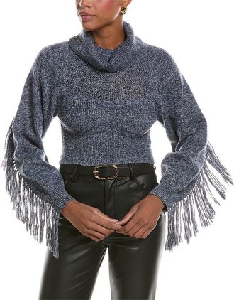 L'agence Maddison Fringe Turtleneck