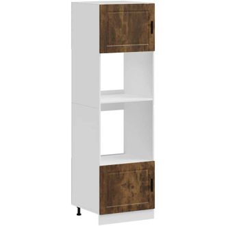 vidaXL Vidaxl - Oven Cabinets 2 pcs Porto Smoked Oak Engineered Wood