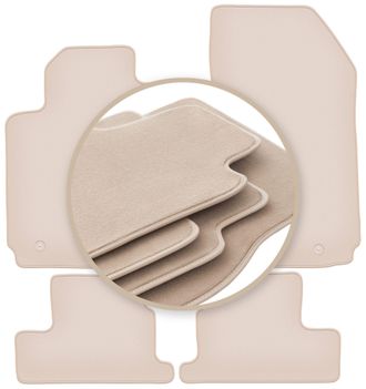 OEM Alfombrillas Premium Beige Para: Alfa Romeo Brera Coup&eacute; 2005-2010
