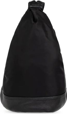 Yohji Yamamoto Zaino triangolare - Nero