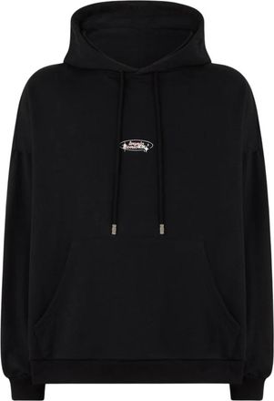 GCDS Spikey Dice Hoodie - Heren - Hoodies - Zwart - L - Katoen - Hoodies & sweatvesten