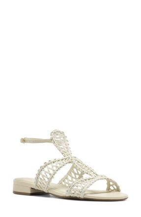 Arezzo Ciara Ankle Strap Sandal in Panacota at Nordstrom, Size 9.5