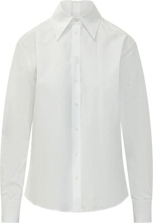 Dolce & Gabbana Camicia - Dames - Overhemden - Wit - M - Katoen - Overhemden
