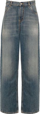 Etro mid-rise wide-leg jeans - men - Cotton - 33 - Blue