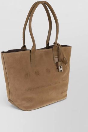 Hogan calf leather tote bag