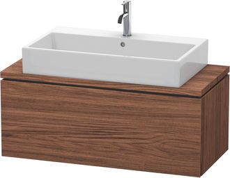 Duravit Consola Baja L-cube 400x1020x477mm Nogal Oscuro