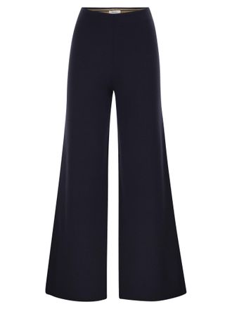 Max Mara Pantal&oacute;n Maxmara Mxpstrillo De Punto De Crep&eacute; De Viscosa