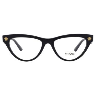 Versace Demo Cat Eye Ladies Eyeglasses VE3364U GB1 52