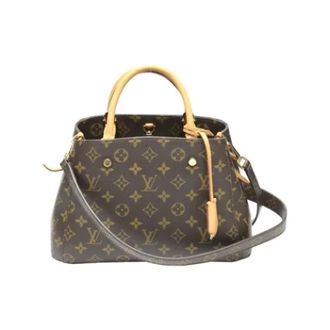 Louis Vuitton Pre-owned Tela shoulder-bags - - Pre-owned - Donna - Marrone - ONE SIZE