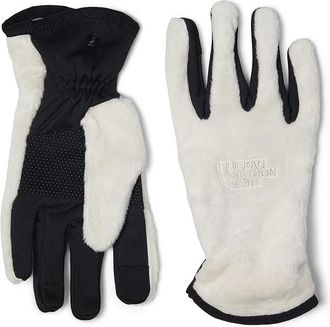 The North Face Osito Etiptm Womens Gloves Extreme Cold Weather Womens Gloves White Dune : LG, Elastic/Fleece/Polyester