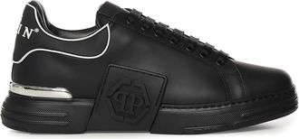 Philipp Plein Phantom Kick$ Leather Sneaker