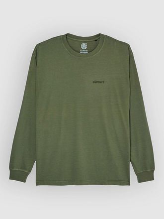 Element Lowcase Pigment Longsleeve gr&uuml;n