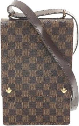 Louis Vuitton Pre-owned Cross Body Bags, female, Brown, Size: ONE SIZE Pre-owned Vintage Cross Body Bag