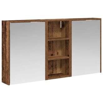 vidaXL Juego De Muebles De Ba&ntilde;o 3 Pcs 116 X 16 X 62,5 Cm Vidaxl