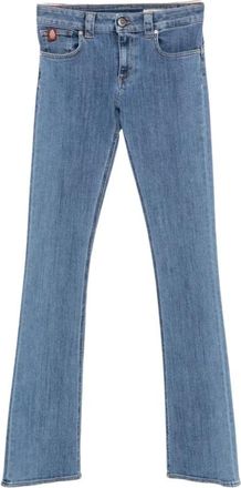 Dondup Jeans Bootcut a Vita Bassa Esibizionista - - Jeans - Donna - Blu - W25
