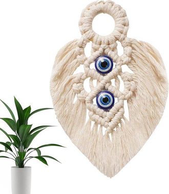 OEM Tapiz De Pared De Macram&eacute;, Tapiz De Pared Bohemio Para Decoraci&oacute;n De Paredes, Tapiz De Pared De Macram&eacute; Bohemio Adorno De Borla Tejida