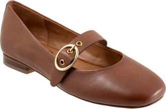 Softwalk Kassala Mary Jane Flat in Luggage at Nordstrom, Size 10.5