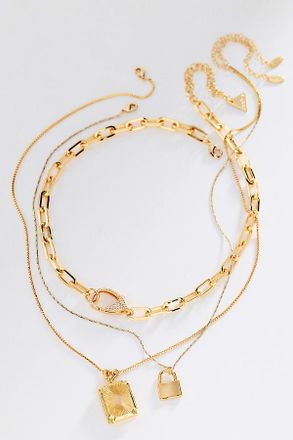 Anthropologie Shades of Sea Layering Necklaces