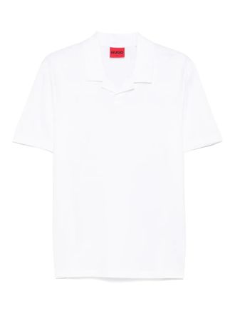 HUGO BOSS Dimerspolo T-shirt - men - Cotton - M - White