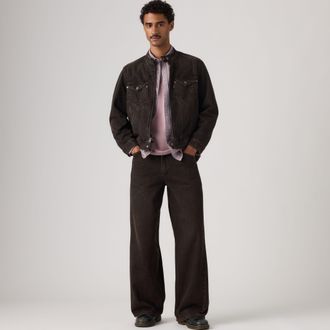 Levi's Twisted Baggy Wide Leg Jeans - Mens - 30X32 - Black