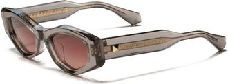 Valentino V-TRE VLS-101C Translucent Grey/Dark Rose to Light Rose Gradient AR