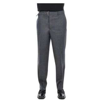 Officine G&eacute;n&eacute;rale Hoche Pantalon - Heren - Broeken - Grijs - Maat: M Wol