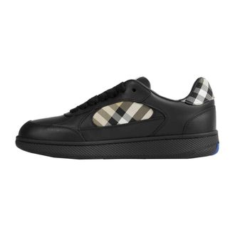 Burberry Heren, Schoenen, Zwart, Maat: 41 EU Leer