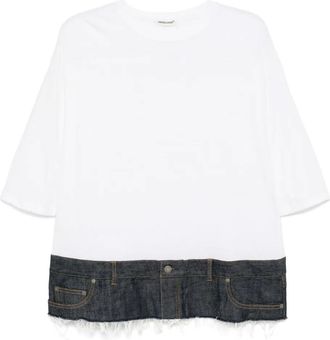 Undercover T-shirt in cotone - Bianco