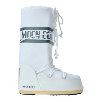 Moon Boot Stivali Icon in Nylon - - Shoes - Uomo - Bianco - 39 EU
