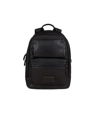 Coach Mens Backpack Charcoal-Black Leather