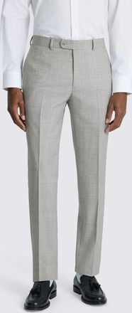 Moss Slim Fit Light Grey Marl Trouser