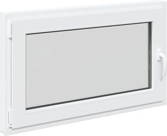 vidaXL Color Interno De Ventana De S&oacute;tano Blanco Risor 100 X 60 Cm Vidaxl