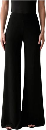 Joseph Ribkoff Wide Broeken - Dames - Wijde Broeken - Zwart - XL - Broeken