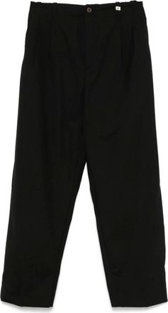 Myths Broeken, Heren, Zwart, M, Zwarte broek met elastische tailleband