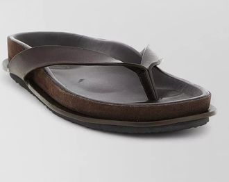 Jacquemus leather thong sandals
