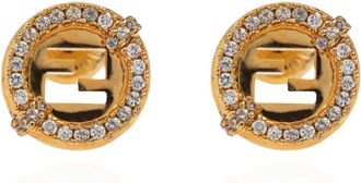 Fendi EverRound Earrings - female - Fendi - Earrings - Yellow - ONE SIZE - Accessories