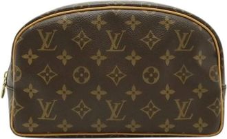 Louis Vuitton Pre-owned Bags, female, Brown, Size: ONE SIZE Pre-owned Monogram Toiletry Pouch M47527