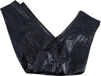 Wanda Nylon Crinkled Vinyl Pants Size XXS