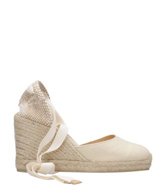 Castaner Sandalen wei&szlig;