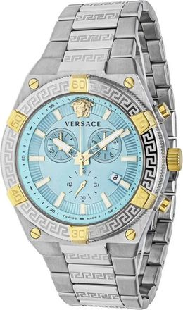 Versace Sporty Greca Chronograaf Horloge - Heren - Horloges - Veelkleurig - ONE Size - Accessoires