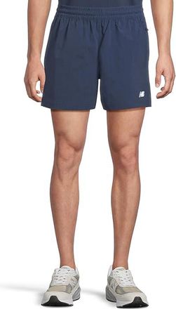 New Balance Athletics Stretch Woven Shorts 5 Mens Shorts NB Navy : 2XL 5, Nylon/Spandex