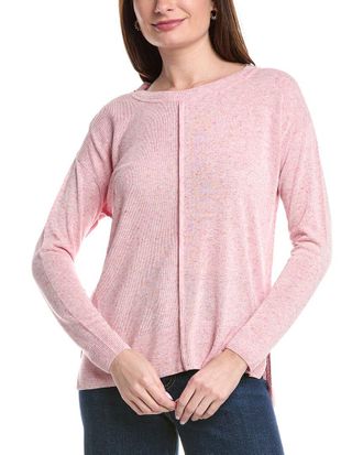 Lafayette 148 New York Multi-Gauge Linen-Blend Sweater