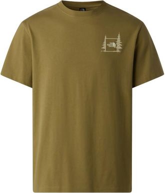 The North Face Camping Relaxed Short Sleeve Graphic Tee T-Shirt f&uuml;r Herren | oliv