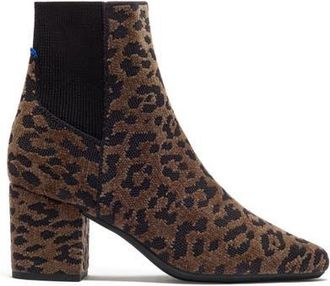 Rothy's The ReVelvet High Classic Boot in Revelvet Cheetah at Nordstrom, Size 10.5