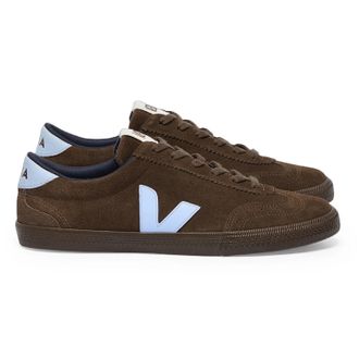 Veja Womens Volley Suede Shoes Brown 37 EU