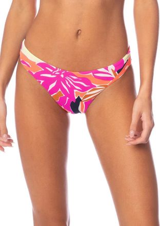 Maaji Maaji Jungle Reef Sublimity Bikini Bottom Womens Pink Tropical BUU1135