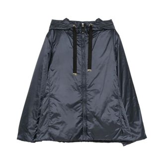Max Mara Dames, Jassen, Blauw, Maat: M Zijde