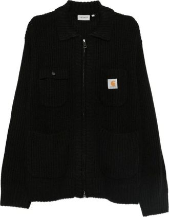 Carhartt Work in Progress Heren, Truien, Zwart, Maat: S Wol